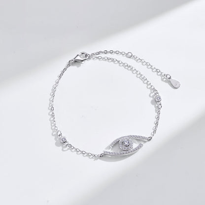 [⭐Aura]Demo Eye Pave-Set Diamond Bracelet