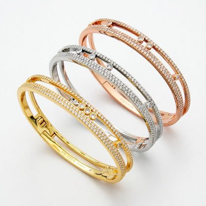 [⭐Aura]Move Romane pavé bangle