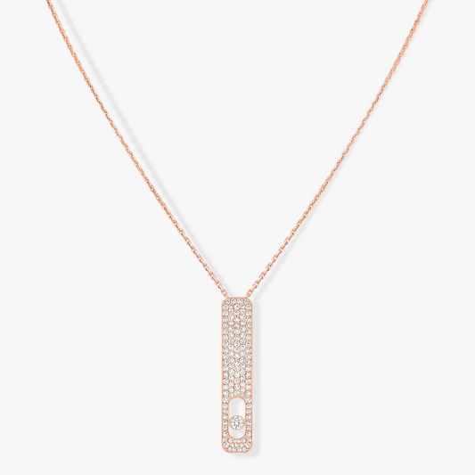 [⭐Aura]MY FIRST DIAMOND PAVED NECKLACE