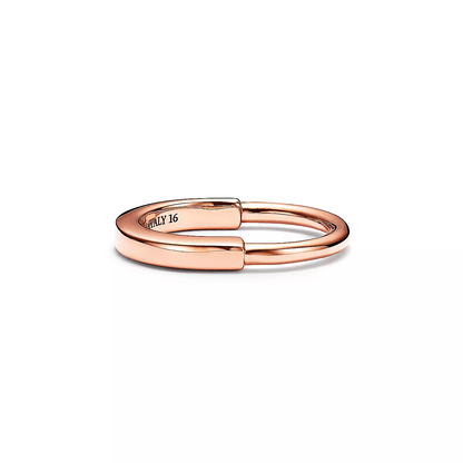 [Spark Jewels]LOCK RING PINK GOLD