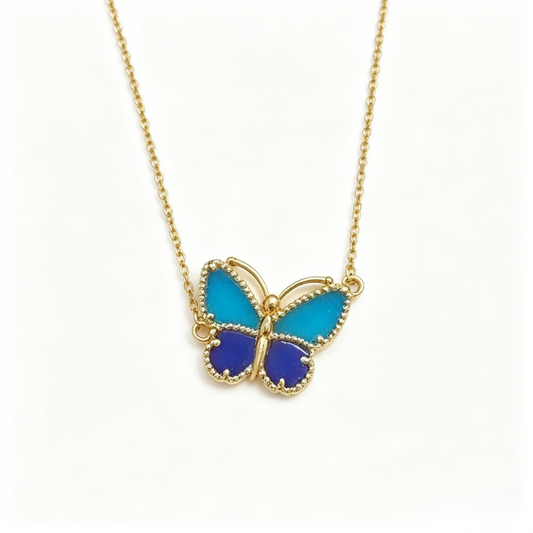 [⭐Aura]  2026 NEW LUCKY BUTTERFLY 1 MOTIFS NECKLACE