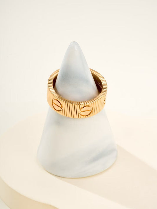 [⭐Aura]LOVE 6.5MM RING