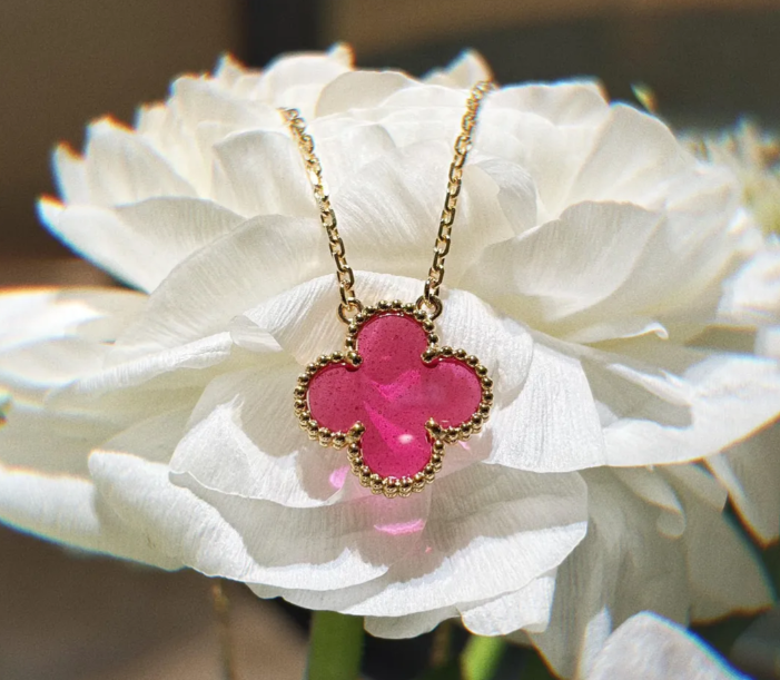 [Aura ] 26 NEW PINK BUBBLE ENAMEL SET