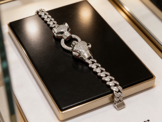 [⭐Aura] DOUBLE PANTHER BRACELET