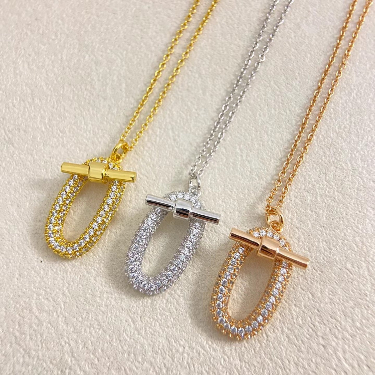[⭐Spark]HM DIAMOND NECKLACE