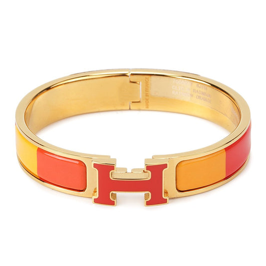 [⭐Aura]H BRACELET ORANGE RAINBOW CERAMIC