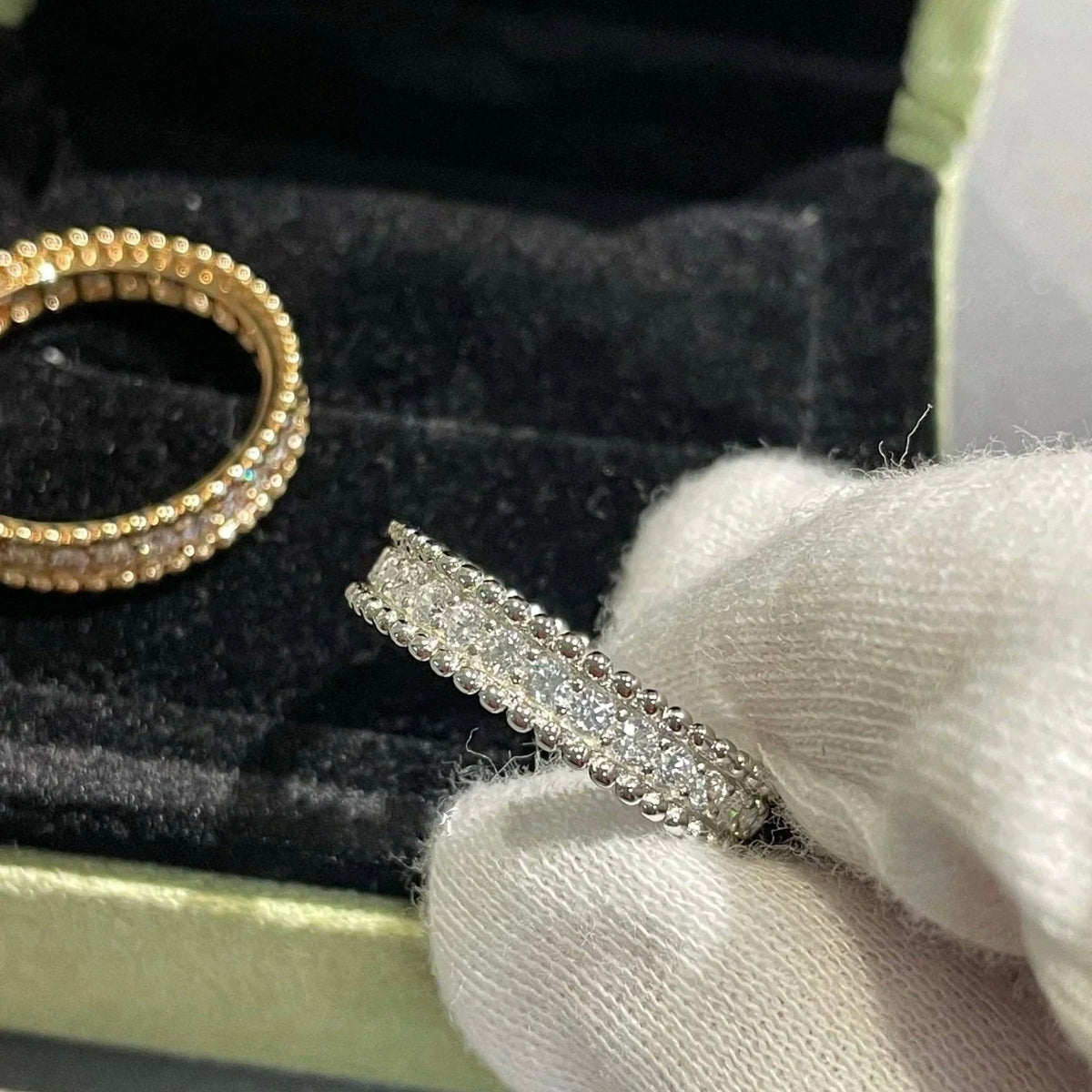 [⭐Spark]PERLEE DIAMOND ROSE GOLD RING