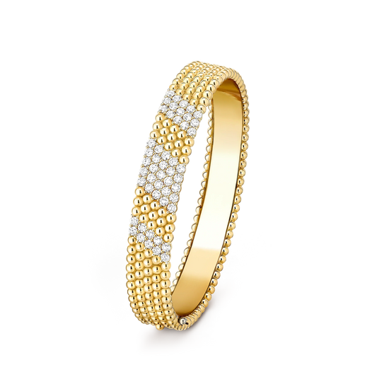 [⭐Aura]  FIVE-ROW DIAMOND BRACELET