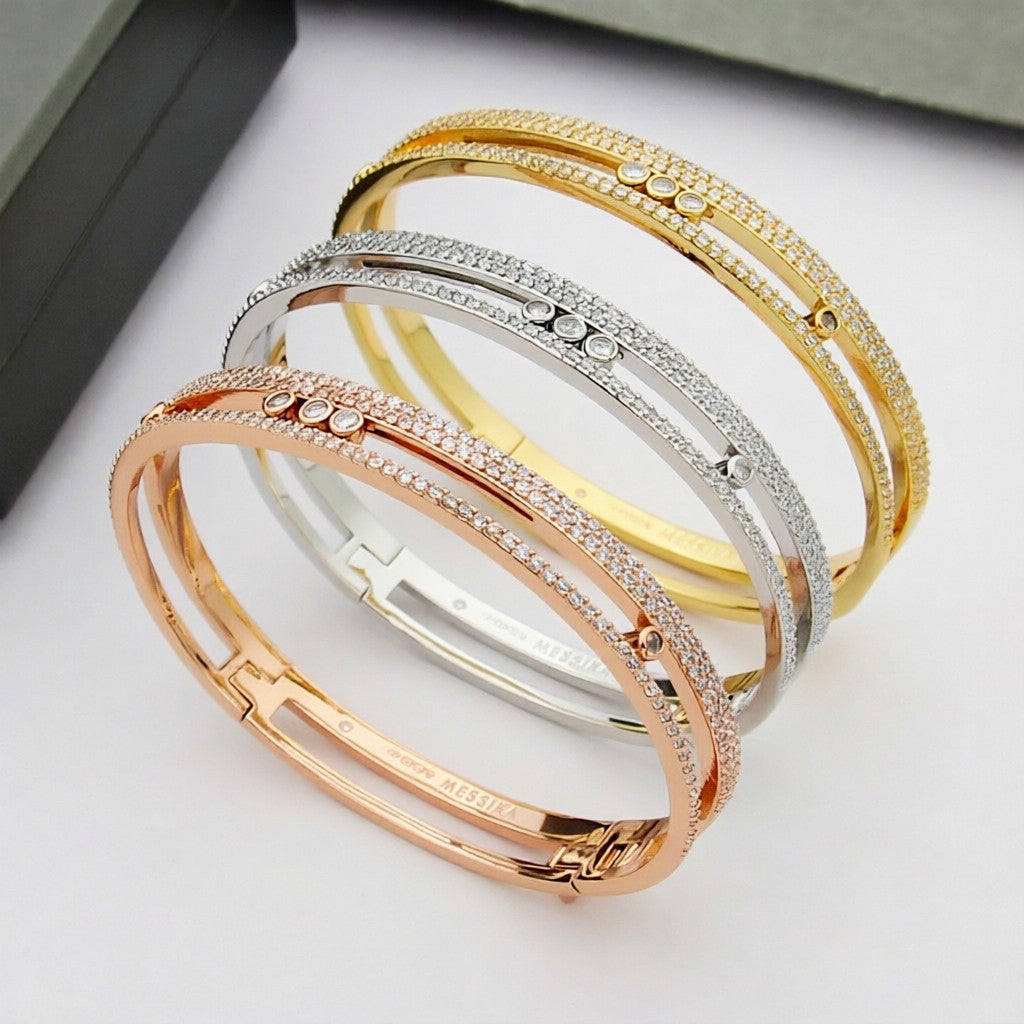 [⭐Aura]Move Romane pavé bangle