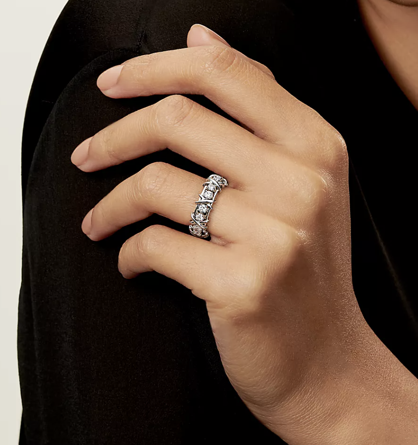 [Spark Jewels]SIXTEEN STONE SILVER RING