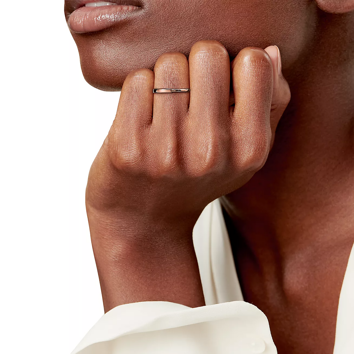 [Spark Jewels]LOCK RING PINK GOLD