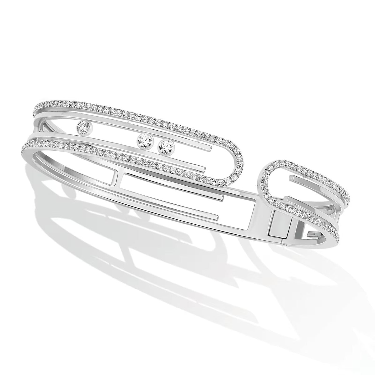[⭐Aura]MOVE 10TH PAVED DIAMOND BRACELET