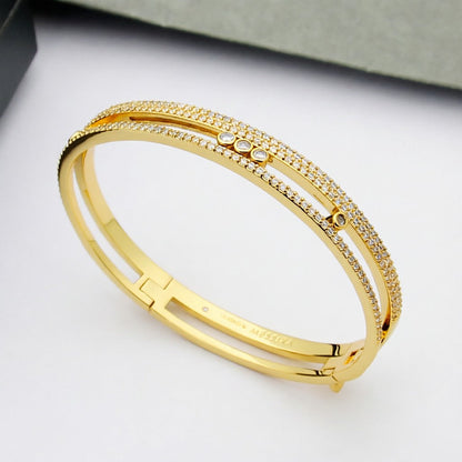 [⭐Aura]Move Romane pavé bangle