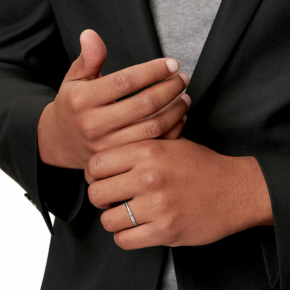[Spark Jewels]LOCK RING SILVER