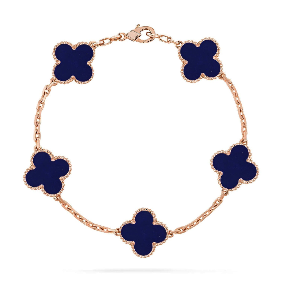 [⭐Spark]CLOVER 5 MOTIF LAPIS LAZULI BRACELET COLLECTION
