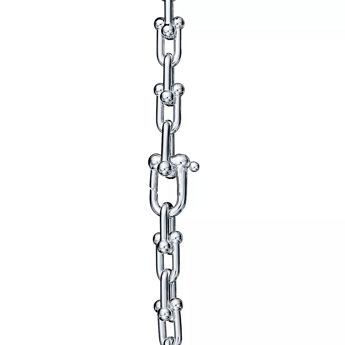 [Spark Jewels]HARDWEAR SMALL LINK 26 MOTIF SILVER BRACELET