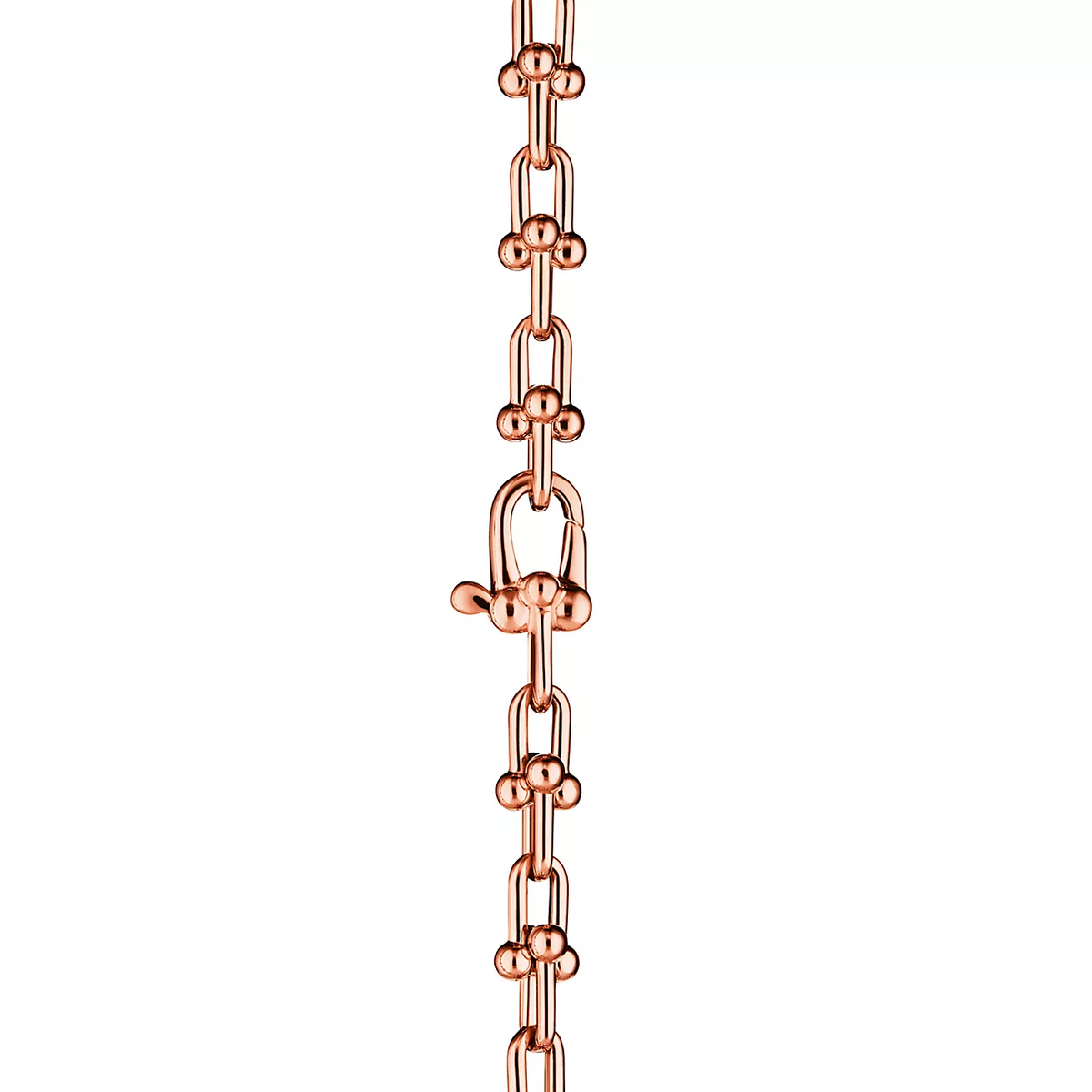 [Spark Jewels]HARDWEAR MICRO LINK 44 MOTIF PINK GOLD BRACELET