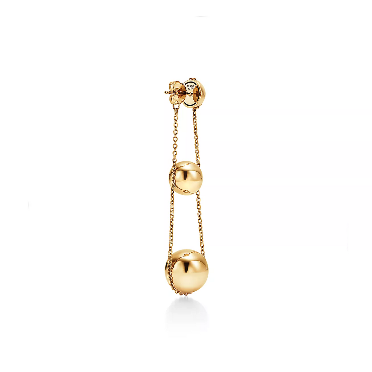 [Spark Jewels]TRIPLE DROP GOLD EARRINGS