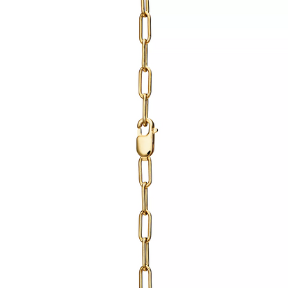 [Spark Jewels]LOCK NECKLACE MEDIUM PENDANT GOLD PAVED DIAMONDS