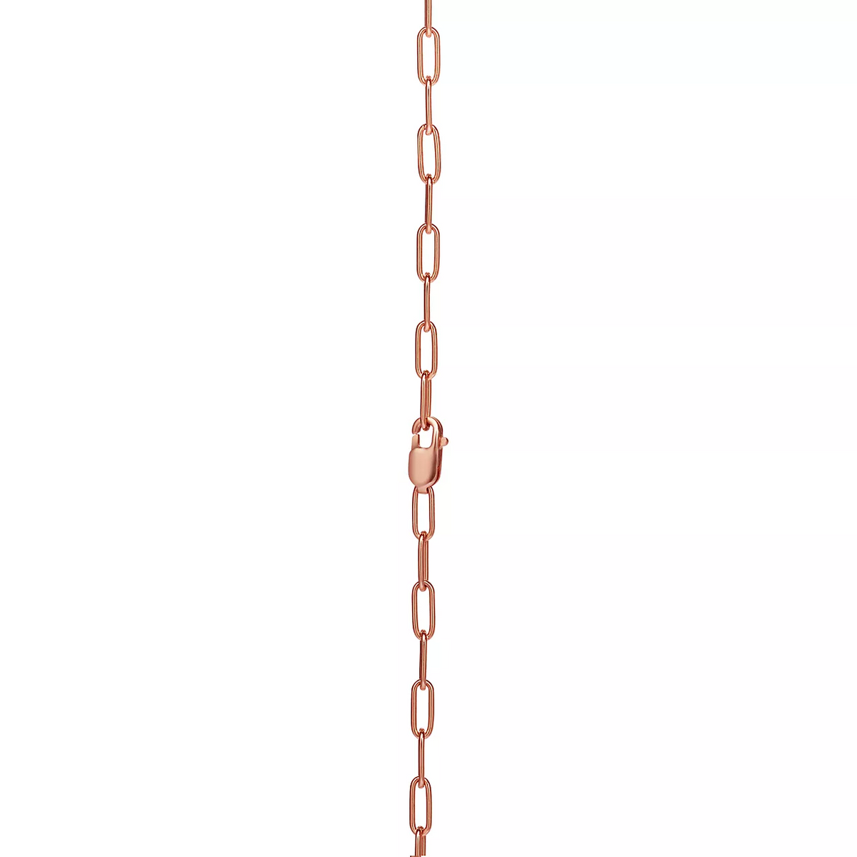 [Spark Jewels]LOCK MEDIUM PENDANT PINK DIAMOND PINK GOLD NECKLACE