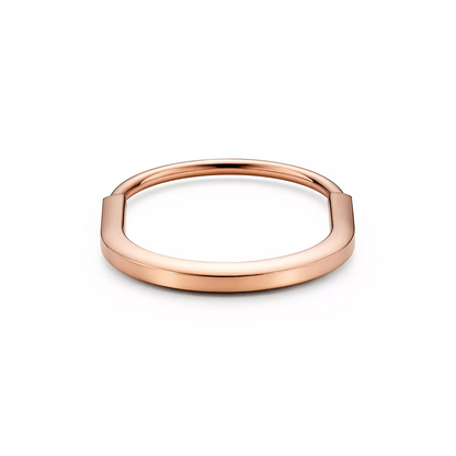 [Spark Jewels]LOCK BRACELET ROSE DIAMOND PINK GOLD