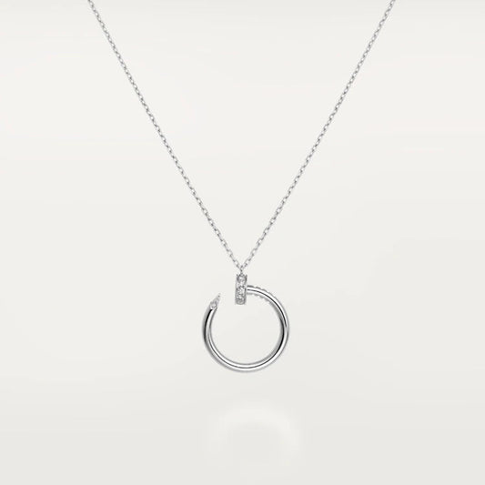 [⭐Aura]JUSTE NECKLACE SILVER