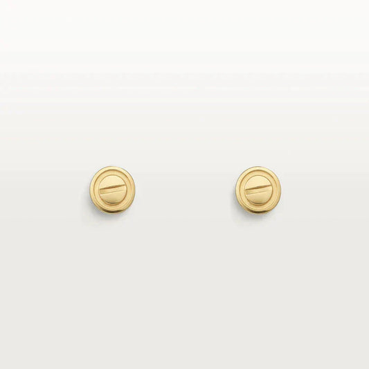 [⭐Aura]LOVE EARRINGS GOLD 10MM