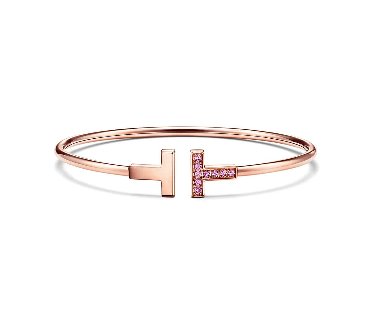 [Spark Jewels]T PINK GOLD PINK DIAMOND BRACELET