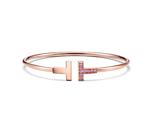 [Spark Jewels]T PINK GOLD PINK DIAMOND BRACELET