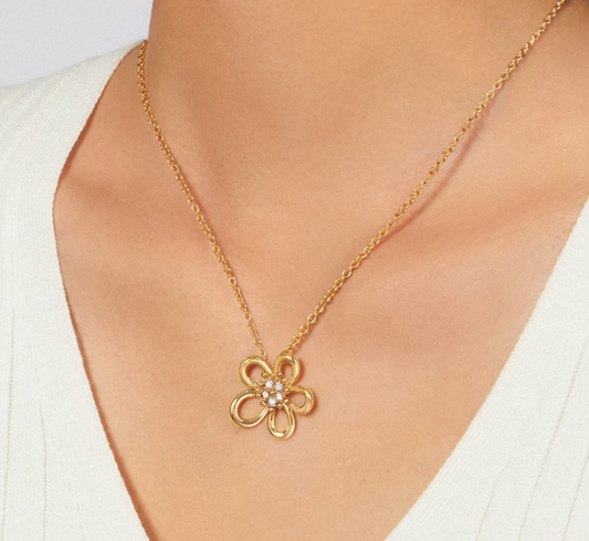 [⭐Aura]Flowerlace NECKLACE