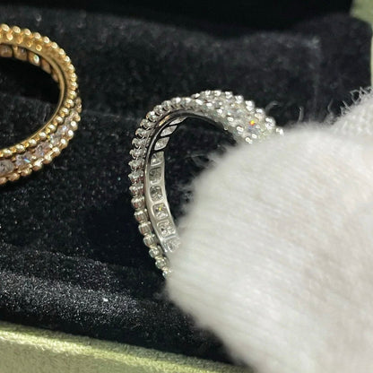 [⭐Spark]PERLEE DIAMOND SILVER RING