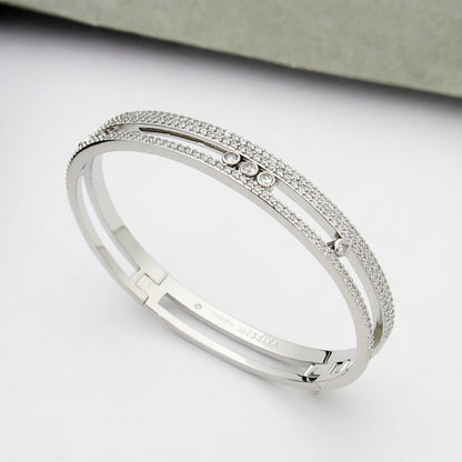[⭐Aura]Move Romane pavé bangle