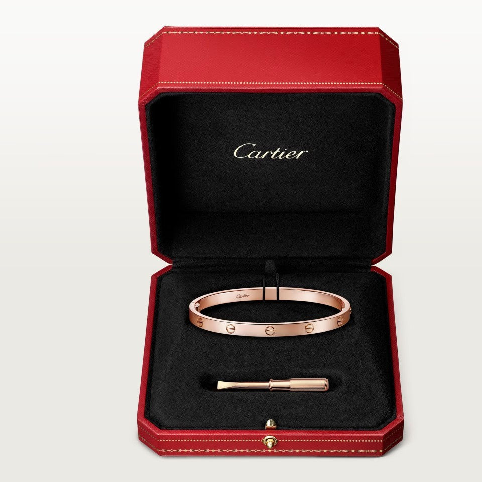 [⭐Spark]LOVE BRACELET 4.8MM 4 DIAMONDS