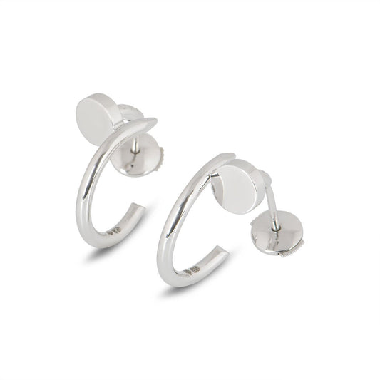 [⭐Aura]JUSTE EARRINGS SILVER