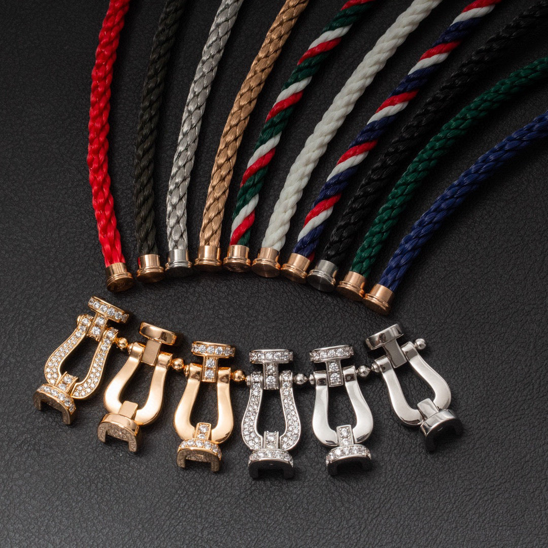 [Spark]FORCE LARGE HORSESHOE NO DIAMOND BRACELET Spark GOLD