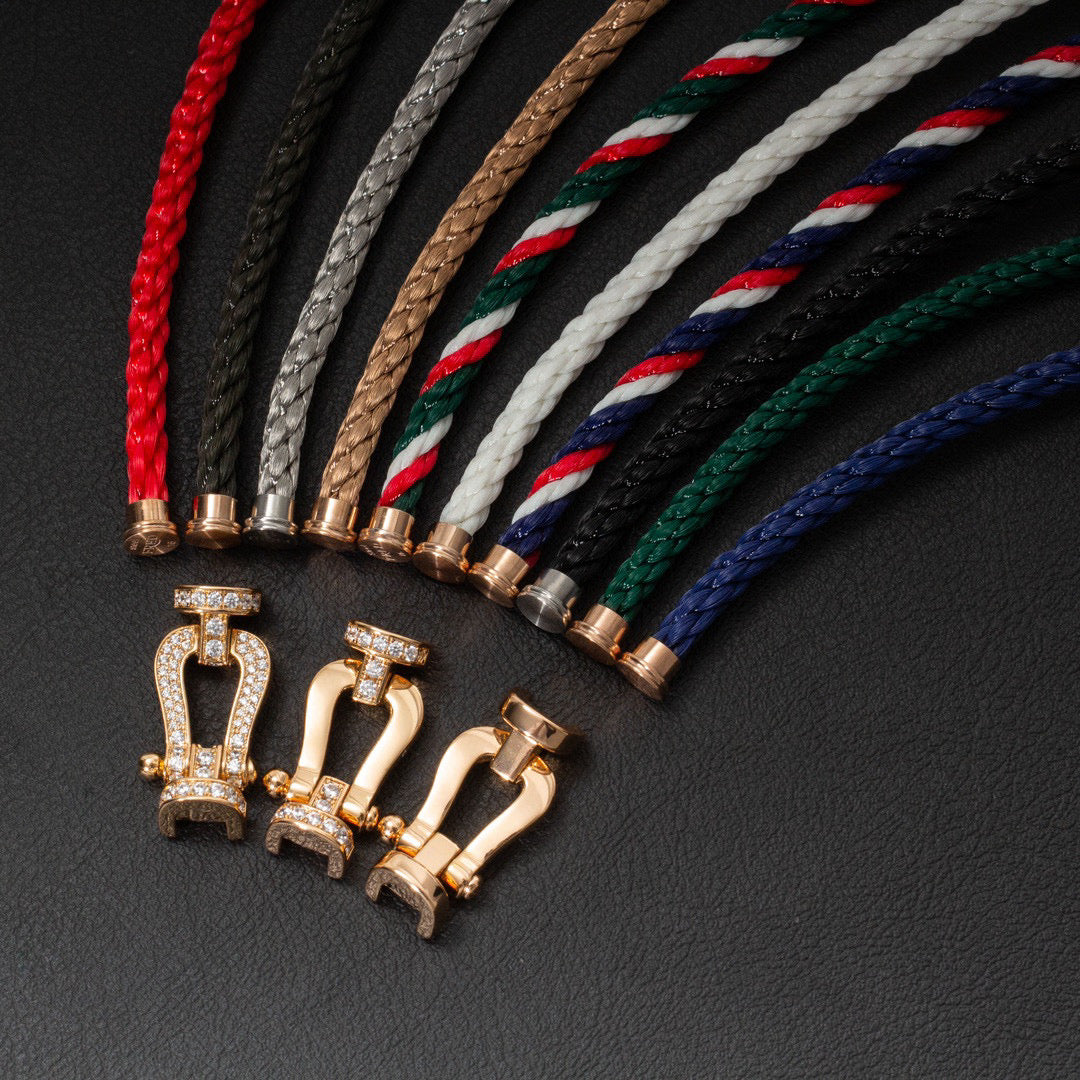 [Spark]FORCE LARGE HORSESHOE NO DIAMOND BRACELET GOLD