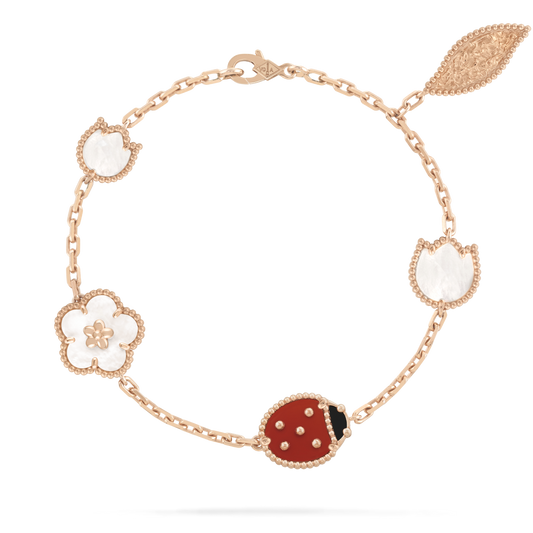 [⭐Aura]LUCKY SPRING 5 MOTIF BRACELET