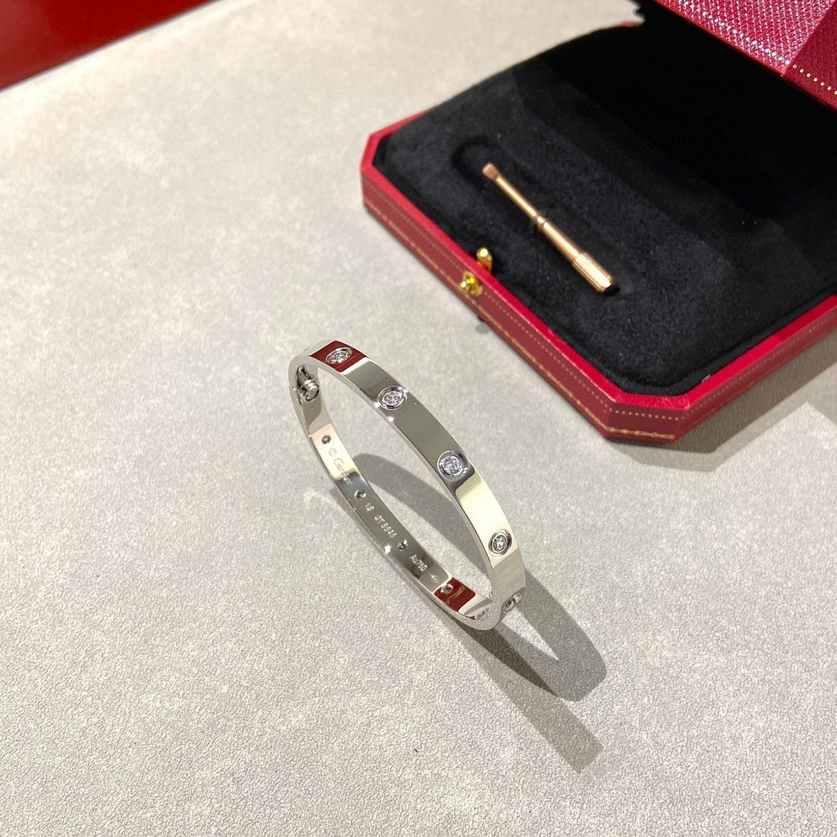 [Spark]LOVE BRACELET 6.1MM 10 DIAMONDS