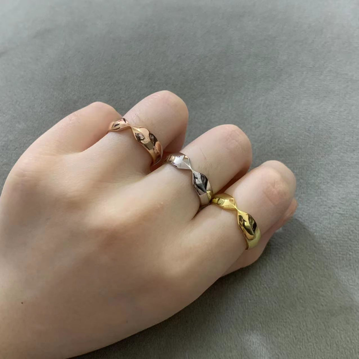 [Spark Jewels]TIFFAN SETTING RING