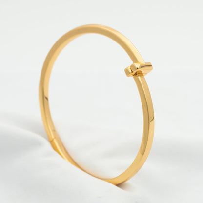 [Spark Jewels]NARROW HINGED BANGLE