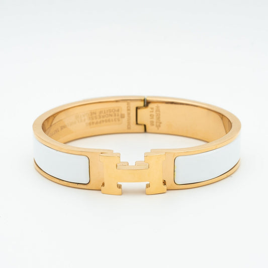 [⭐Aura]H WHITE BRACELET