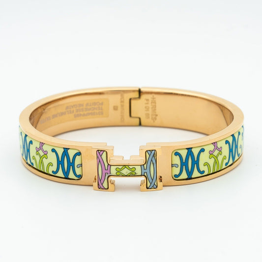 [⭐Aura]H BRACELET BEIGE MULTICOLOR