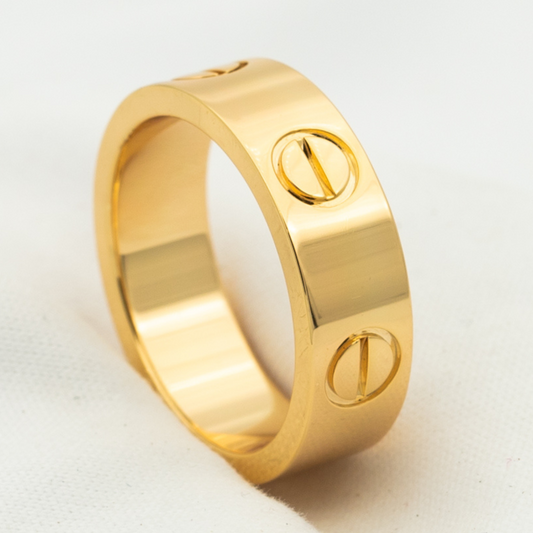 [⭐Aura]LOVE RING 5.5MM NO DIAMOND