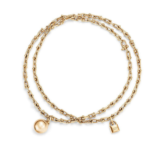 [Spark Jewels]HARDWEAR WRAP NECKLACE