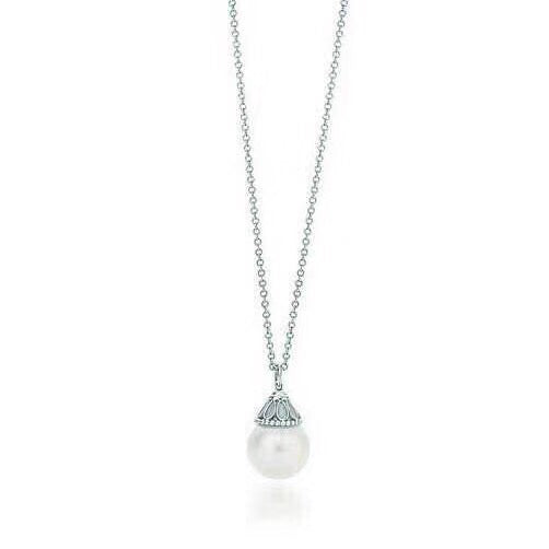 [Spark Jewels]PEARL PENDANT GATSBY ZIEGFELD PEARL SILVER NECKLACE
