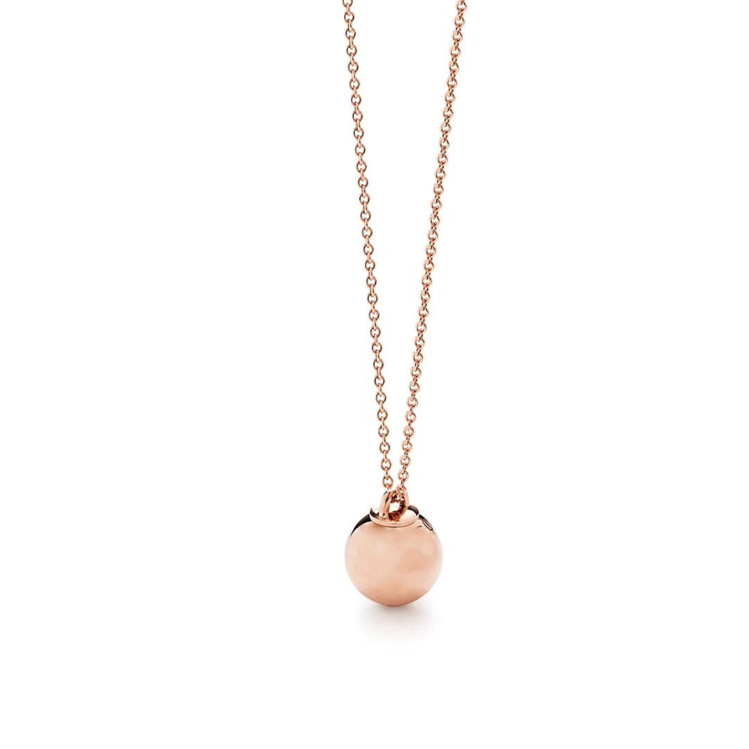 [Spark Jewels]HARDWEAR PENDENTIF BALL ROSE NECKLACE