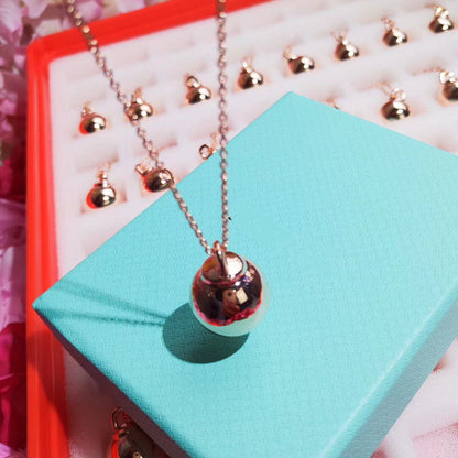 [Spark Jewels]HARDWEAR PENDENTIF BALL ROSE NECKLACE