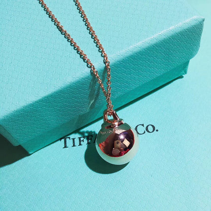 [Spark Jewels]HARDWEAR PENDENTIF BALL ROSE NECKLACE