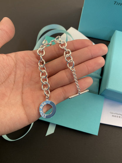 [Spark Jewels]TOGGLE TAG BRACELET SILVER