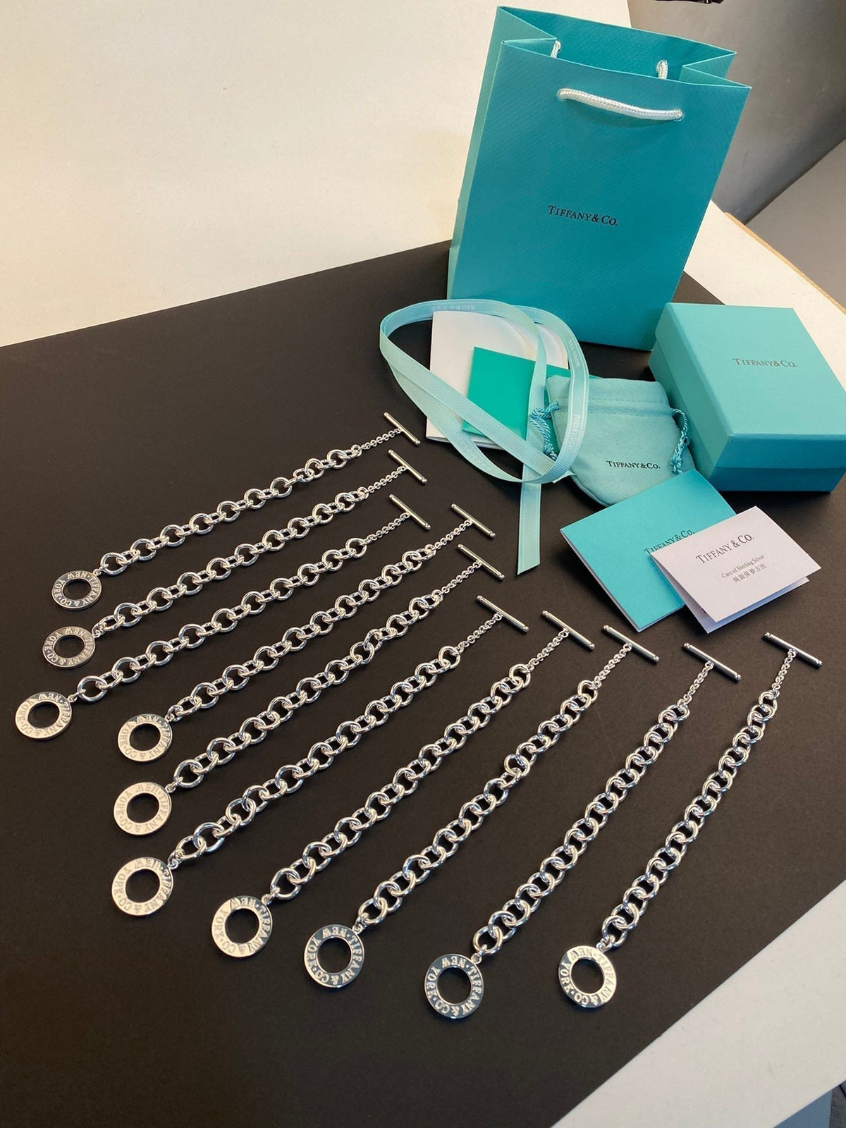 [Spark Jewels]TOGGLE TAG BRACELET SILVER